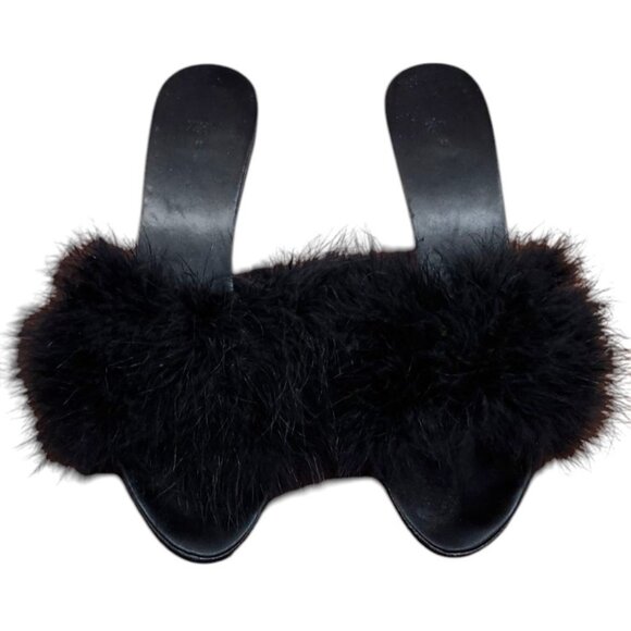 ZARA Feather Sandals Size EU 40/US 9.5 - Picture 3 of 13